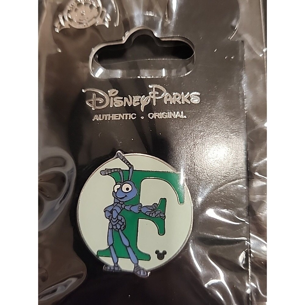 Disney Pin A Bug's Life Flik F Alphabet Letter WDW 2008 66585â